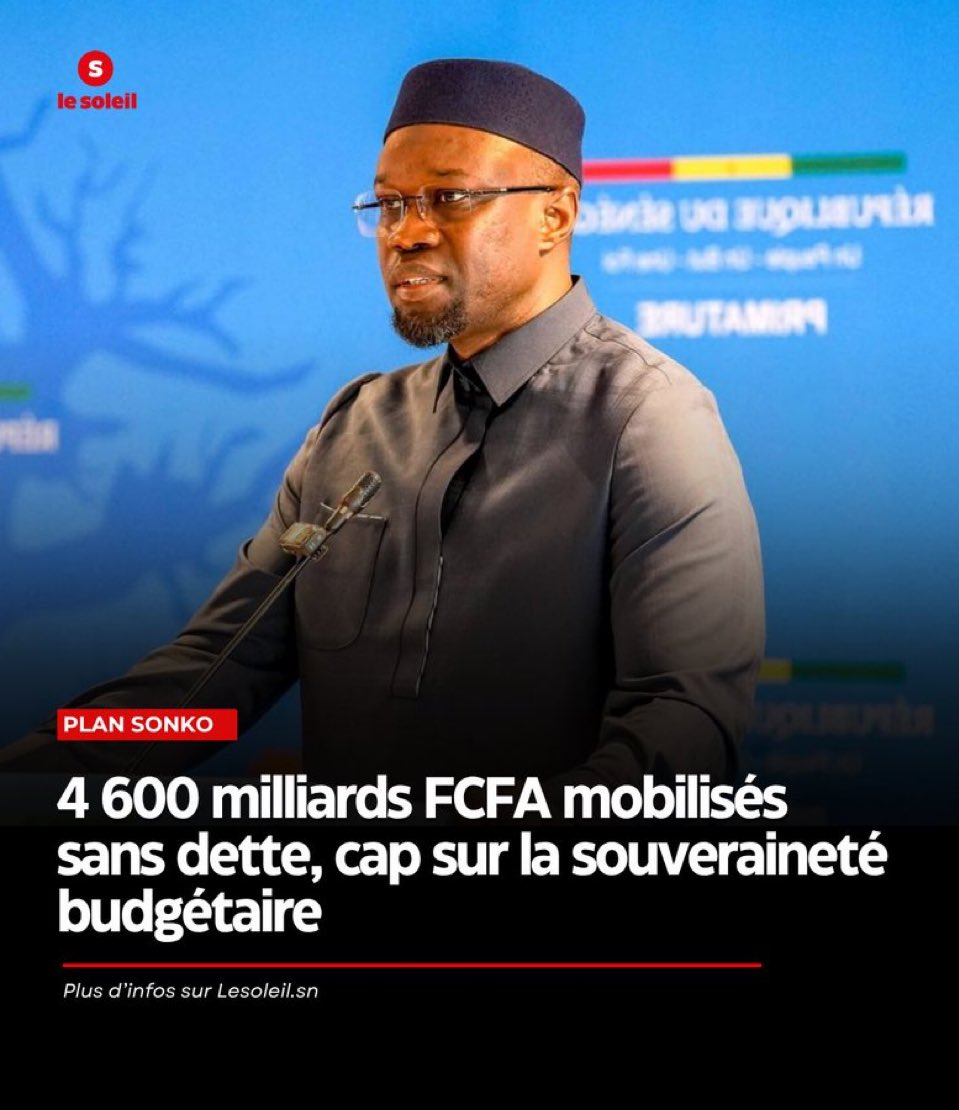 🧵 THREAD | 🇸🇳 Sénégal – Redressement National : le Plan “Jubbanti Koom” expliqué en 15 tweets chiffrés et structurés (1er août 2025)