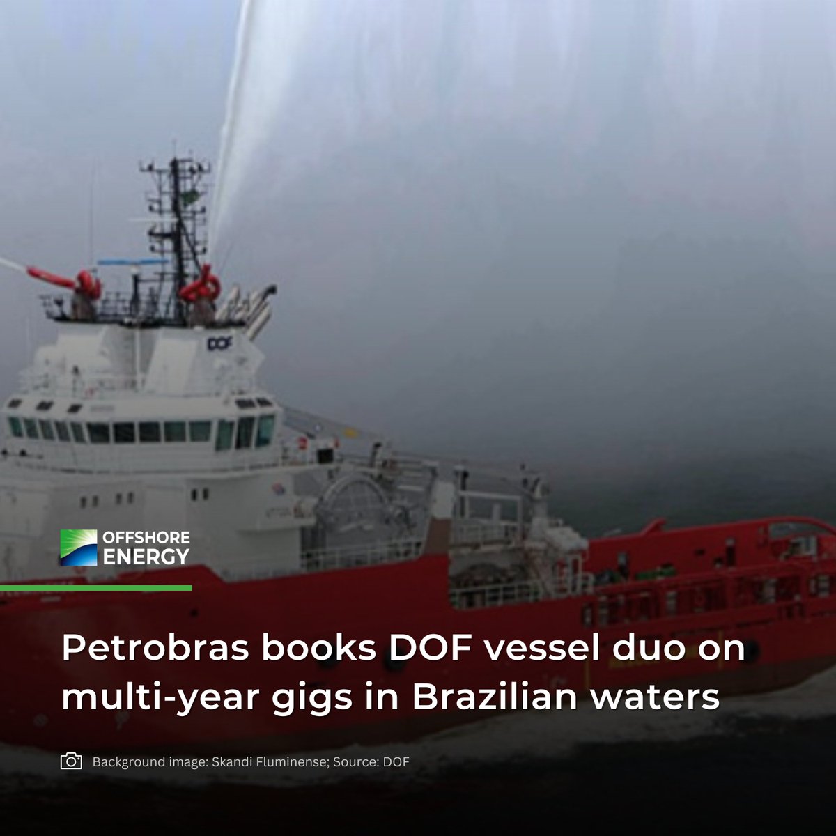 offshoreenergyt's tweet image. #DOFGroup has landed a set of long-term assignments #offshore #Brazil for two anchor handling tug supply (#AHTS) #vessels with @petrobras.

𝗙𝘂𝗹𝗹 𝘀𝘁𝗼𝗿𝘆: buff.ly/N4ZD7Fv

#oilgas #energynews #oilandgas #offshoreenergy #oilandgasnews #energy

📷 #DOF