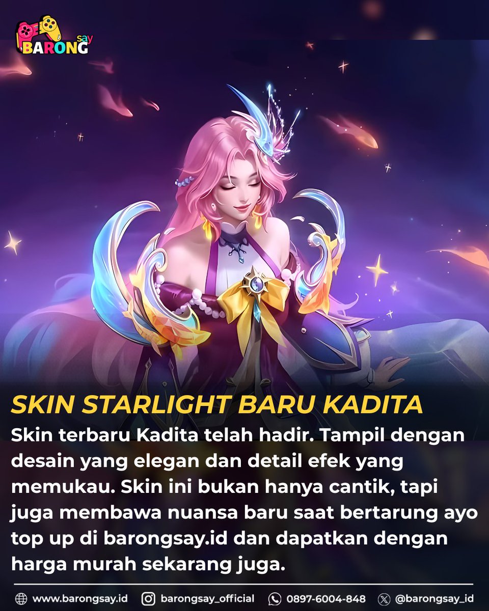 Jarang jarang Kadita dapet skin, langsung cuss aja ambil 😚

📌TEMPAT TOP UP HSR, GENSHIN, ZZZ and many more LEGAL, AMAN, TERPERCAYA:
➤ Hanya di BARONGSAY.ID! Proses kilat
➤ Layanan Top Up Aktif 24 Jam, transaksi melalui website barongsay.id