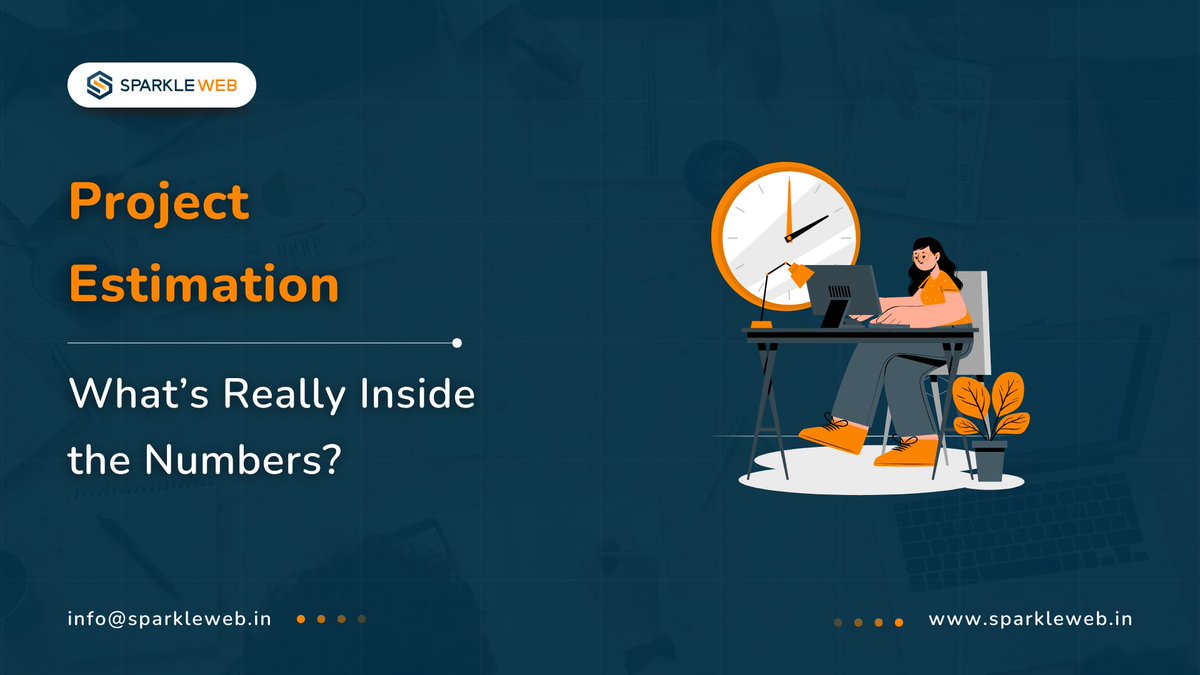sparklewebdevs's tweet image. Project estimation is not just a guess. It’s a proper plan. 💡

✔️ Features
✔️ Hours
✔️ Cost
✔️ Risks

Know it all before your project starts.

👉 Explore more: sparkleweb.in/blog/breaking_…

#projectestimation #webdevelopment #surattech #sparkleweb #agileplanning