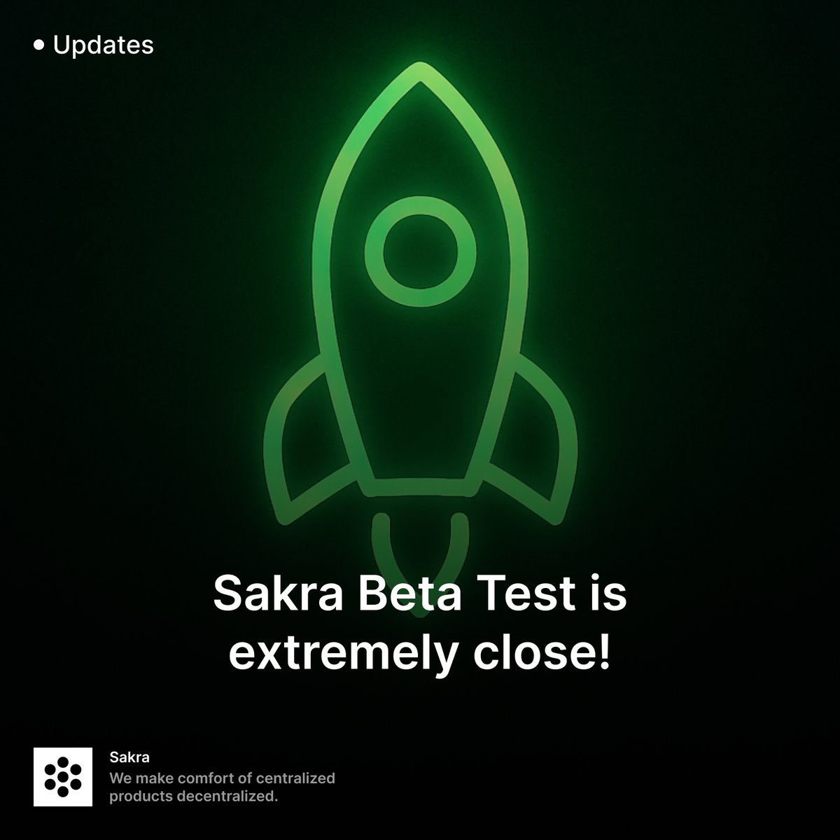 Sakra_hq's tweet image. We’re putting the final touches on our Beta Test — and it’s looking 🔥
If you’ve submitted your application, keep an eye on your inbox 👀
Access instructions are coming very soon.
Stay tuned. Sakra is just getting started.
#Web3 #CryptoPortfolio #DeFi #BetaLaunch #Sakra