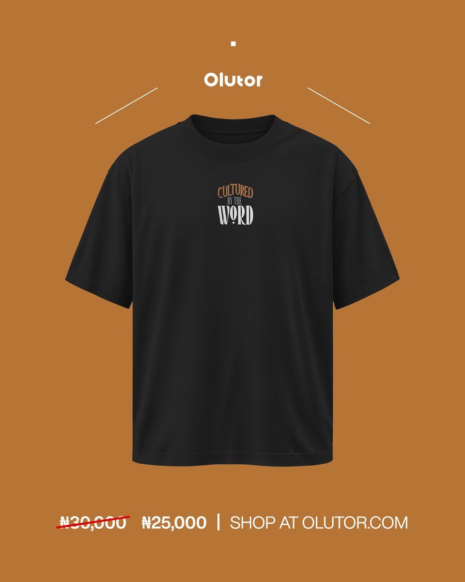 WearOlutor's tweet photo. CULTURED BY THE WORD

Another design, another groundbreaking truth. 🔥
CULTURED BY THE WORD is now available.
Shop now @ https://t.co/90IIeu50PY or send a DM to get one.
Let’s shift the culture with our truth. https://t.co/ISMHorrFTm
