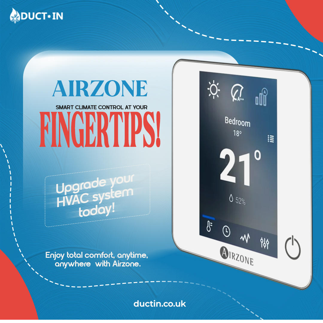 GEstefanco1586's tweet image. Experience smart climate control with Duct-IN’s expert Airzone installation and support services. Efficient, zoned comfort for homes and businesses tailored to your needs. Visit Now: ductin.co.uk/airzone-thermo…

#DuctIN #Airzone #SmartClimateControl #ZonedHVAC #EnergyEfficientLiving