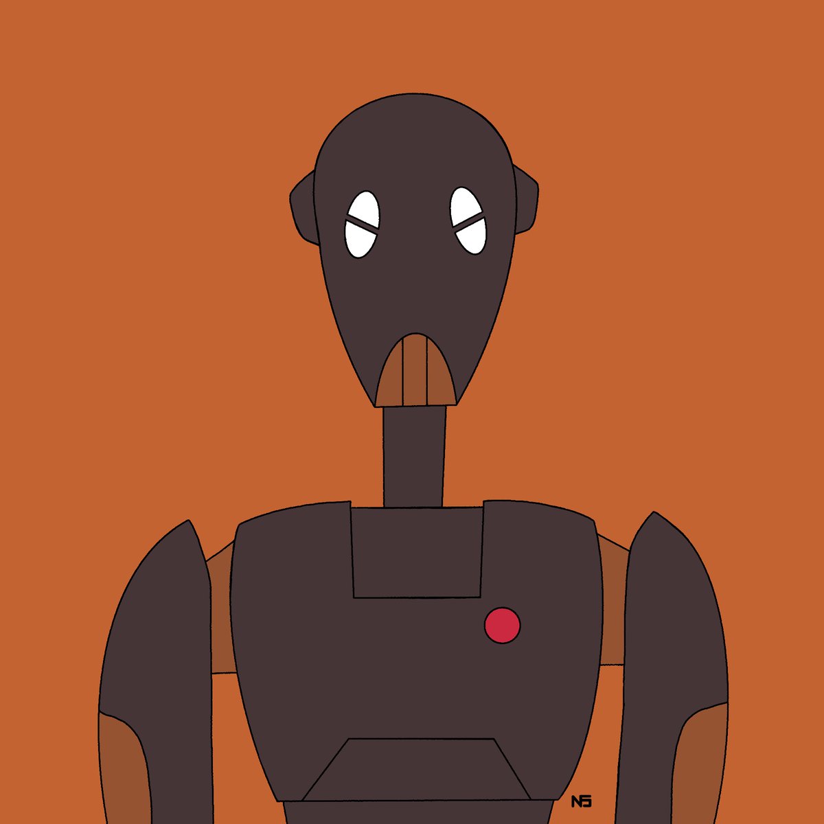 NightSickle66's tweet image. Le redoutable droïde commando rejoint la collection des PP dans le style de la série Clone Wars de 2003 !

#CommandoDroid #BXCommandoDroid #CommandoDroidCaptain #CloneWars #CloneWars2003 #CloneWarsFanart #StarWars #StarWarsFanart