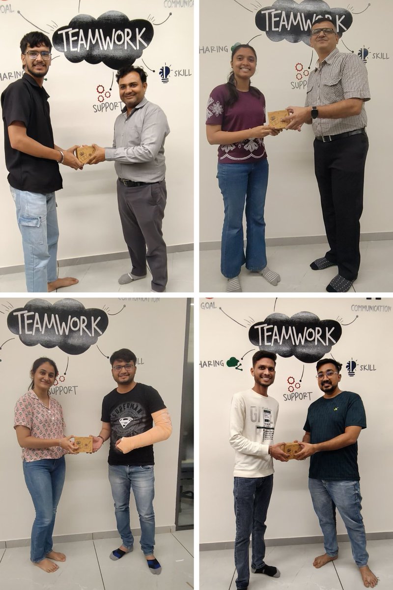 stersoft's tweet photo. Congrats to our monthly game winners! Here's a little appreciation for your winning spirit.
#GameDayChampion #FunAtWork #GameWinners #WinningSpirit #MonthlyChampions #CongratulationsWinners #AppreciationPost #GameOn #CheersToWinners #SterSoftSolutions #vadodara #TheERPHub https://t.co/ataxgKxho7