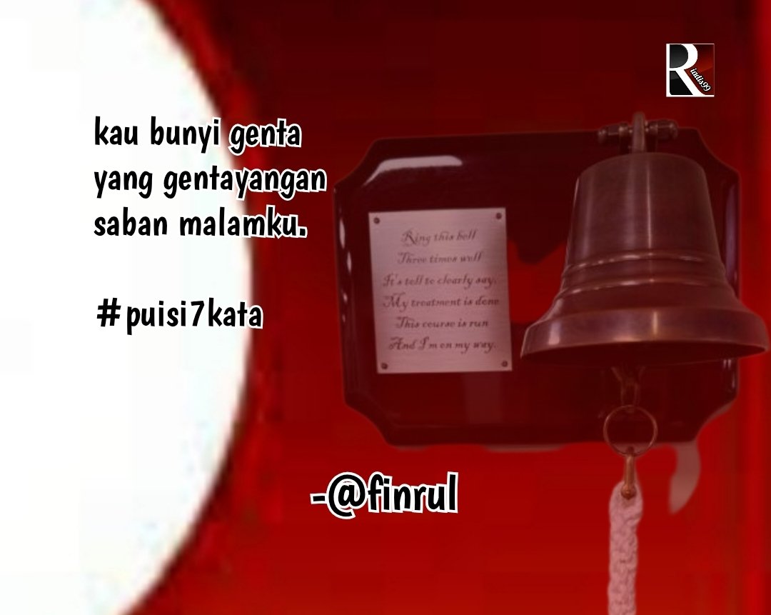 Pilihan #puisi7kata GENTA
-<a href="/finrul/">direktur tpa</a>
