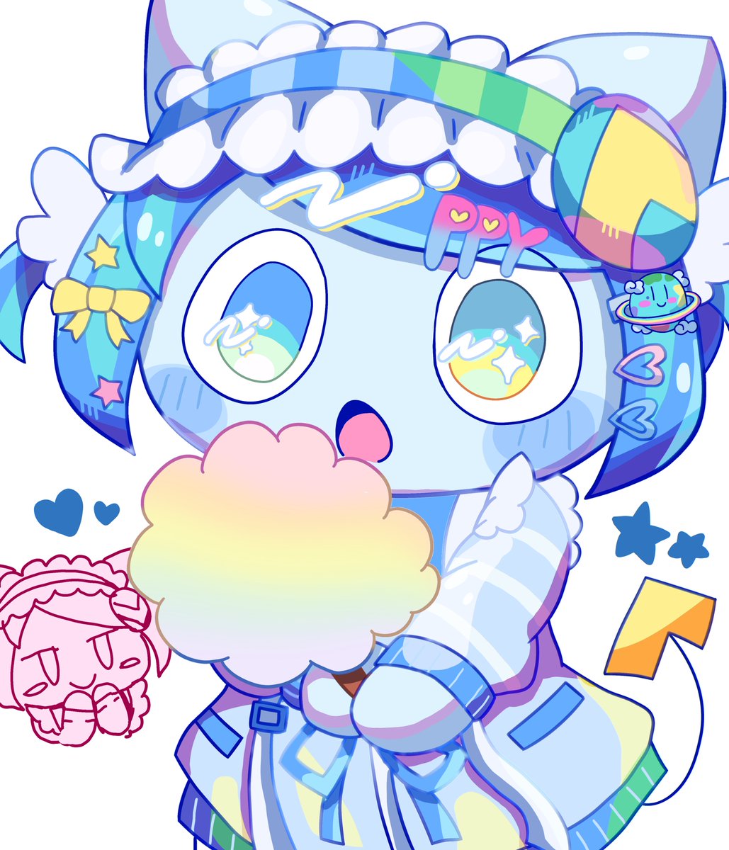 わたあめふわふわ
#ぺぽよポップアップショップ
#PPYfanart
#ぺぽラジオ使用OK