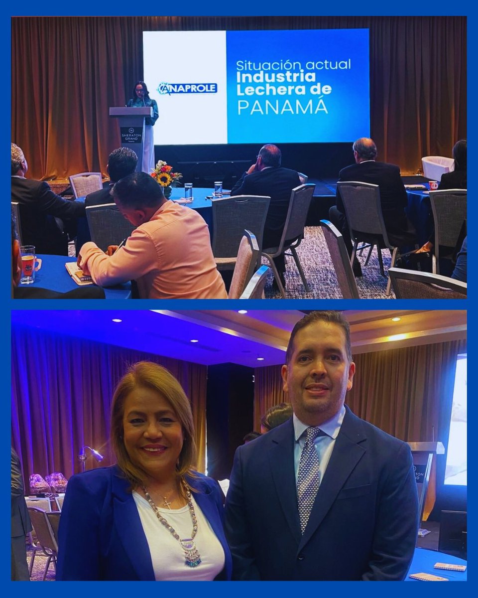 La presidenta del CEP, Yariela Zevallos, asistió por invitación de ANAPROLE al evento “El desafío de procesar lácteos en Panamá: Realidad, Inversión y Futuro”. El evento contó con el análisis socioeconómico de Danilo Toro y Patricio Mosquera.