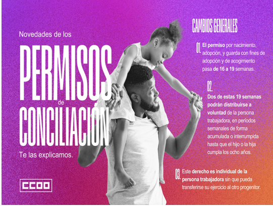 CE_HomeServeMAD's tweet photo. NOVEDADES EN LOS PERMISOS DE CONCILIACIÓN https://t.co/A6V5nj617b