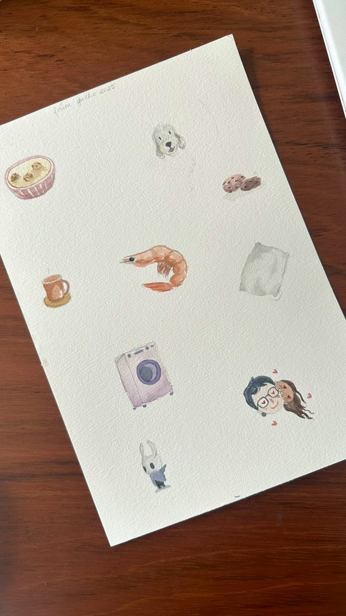 marahbiscos's tweet photo. um pouquinho das minhas férias em aquarela https://t.co/1oOnHhTzct