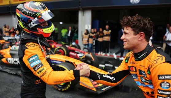 The McLaren duo continues to dominate F1. With the Hungarian Grand Prix approaching this weekend, all eyes are on whether Lando Norris can finally outpace teammate Oscar Piastri🏁

smartbettingguide.com/f1-hungarian-g… 

#F1 #HungarianGP #LandoNorris #McLaren #SmartBettingGuide
