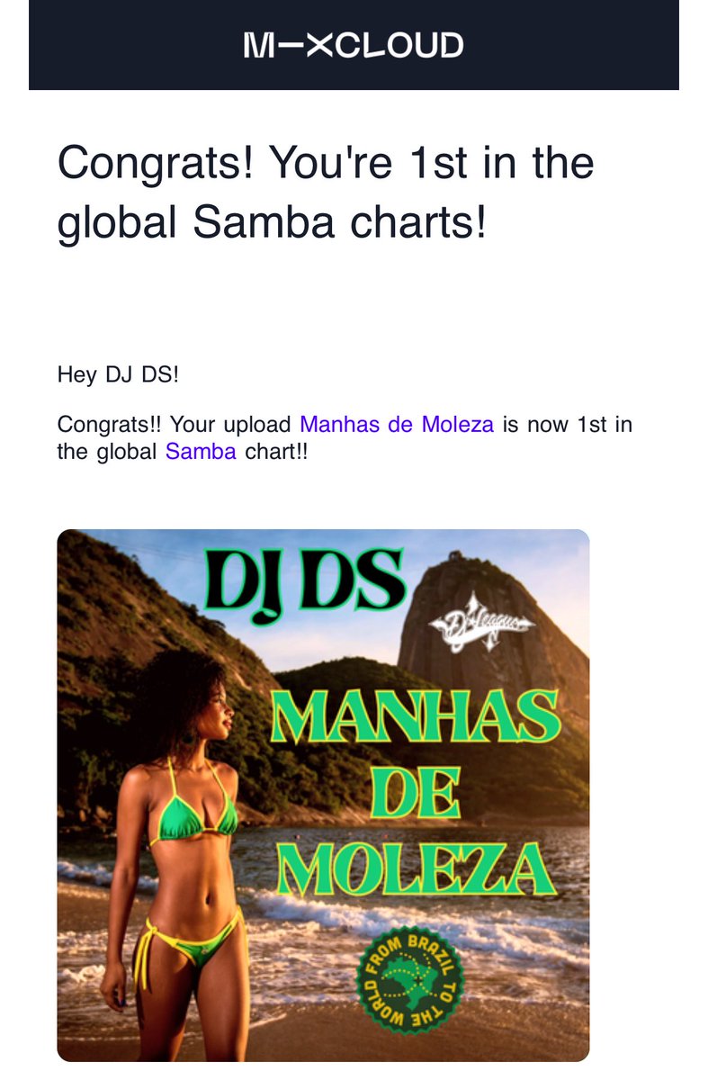 DJ DS (@djds79743329) on Twitter photo ManhĆ£s de Moleza is now No.1 in the global <a href="/mixcloud/">Mixcloud</a> charts! āļøšš„
This is just the beginning of a four-part series, and I canāt wait to share the next chapter with you soon.
Muito obrigado, everyone. Letās keep the vibes flowing š #ancestralrhythms
mixcloud.com/Daveds75/manha⦠ManhĆ£s de Moleza is now No.1 in the global <a href="/mixcloud/">Mixcloud</a> charts! āļøšš„
This is just the beginning of a four-part series, and I canāt wait to share the next chapter with you soon.
Muito obrigado, everyone. Letās keep the vibes flowing š #ancestralrhythms
mixcloud.com/Daveds75/manhaā¦