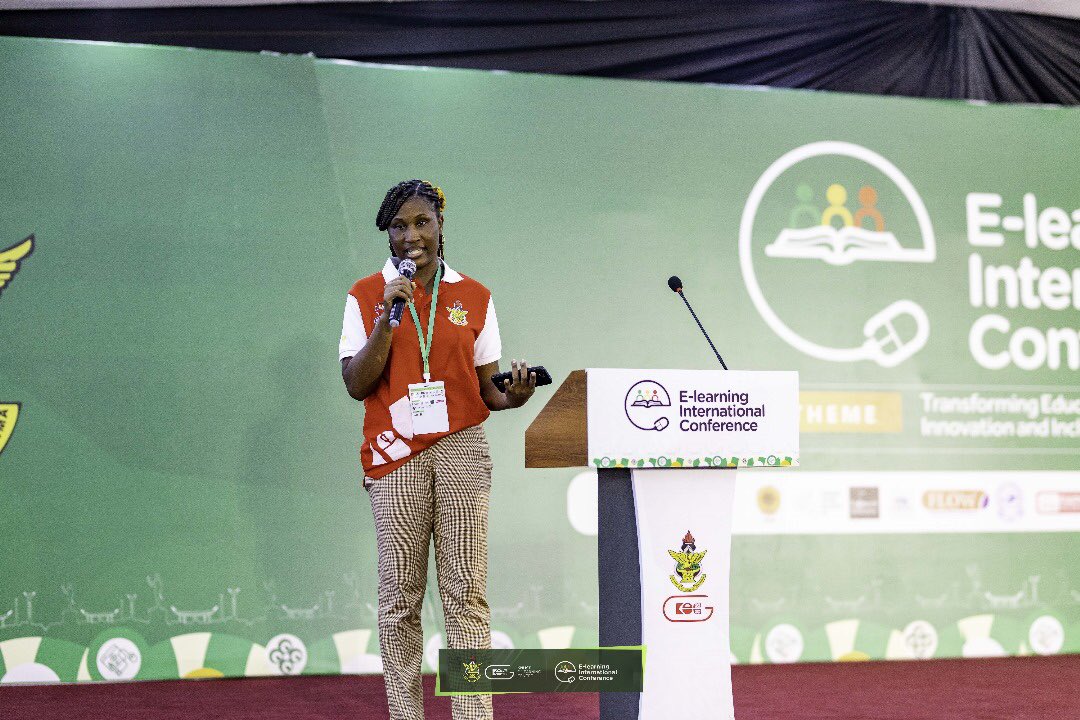 JoyceDelali1's tweet photo. July has been great😁

- I interviewed the Pro Vice-Chancellor of KNUST and other dignitaries during the  E-Learning Awareness Week.
-Guided new voices in public speaking.
- Successfully had my first academic oral presentation at the Great Hall of

Cheers to a happy new month😌 https://t.co/tAVljvdGN3