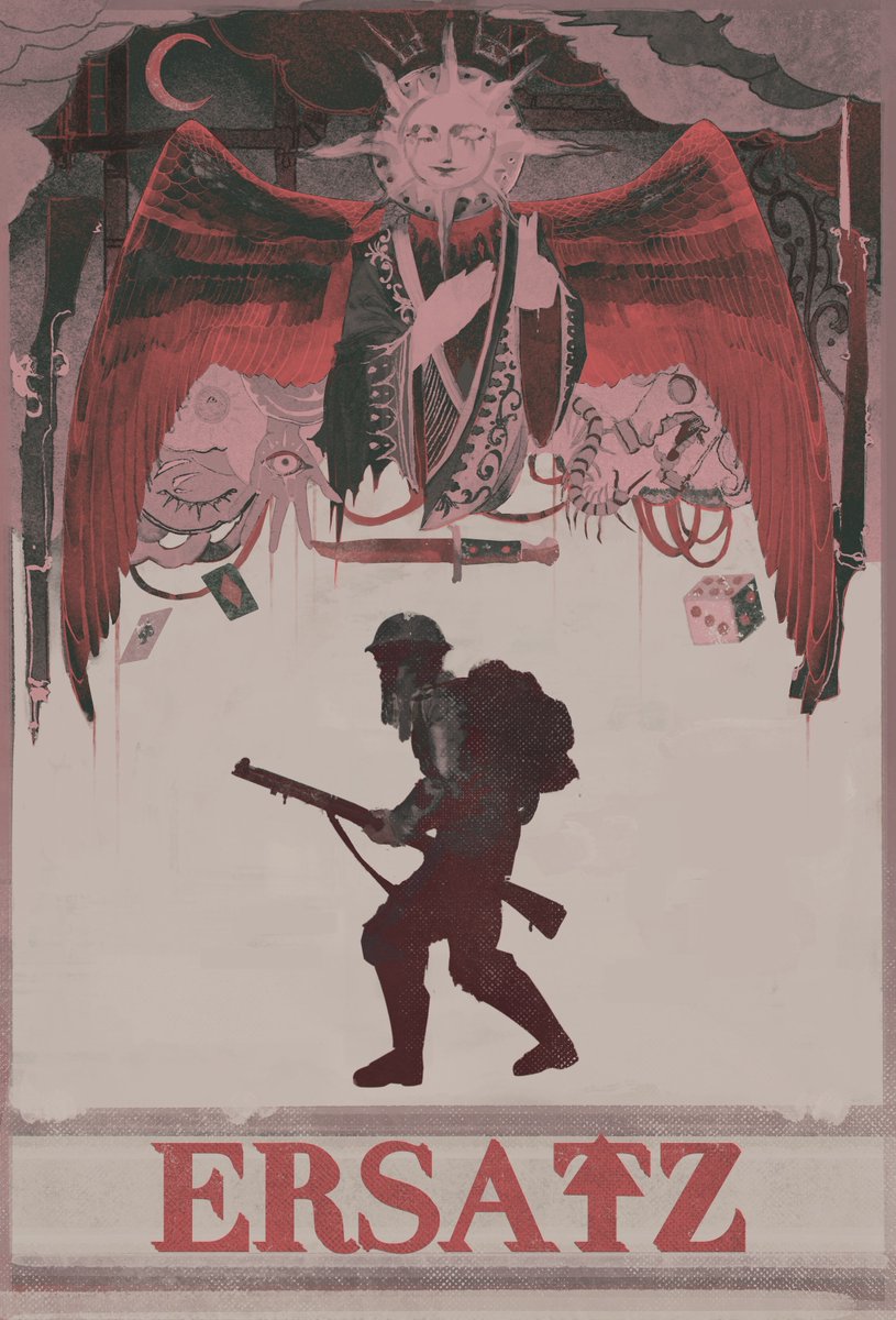 The prelaunch page for the Ersatz kickstarter is live! It's a solo animated indie pilot set in the trenches of an endless war. The kickstarter officially launches on  the 1st of September, along with a new trailer, so consider following if you're interested!