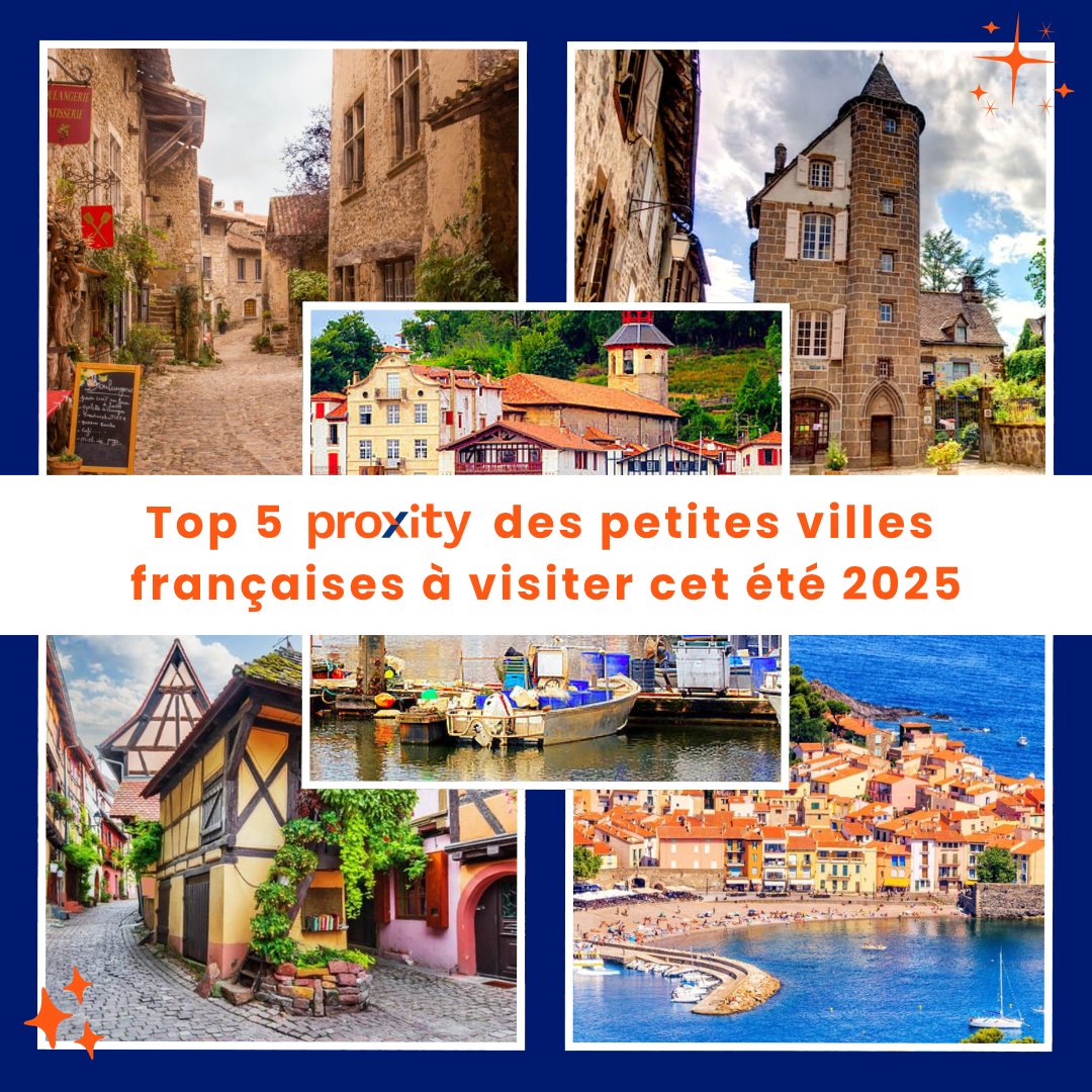 ☀ Top 5 des petites villes françaises à visiter cet été 2025

Dans notre dernier article, on vous propose une sélection de 5 villes qui pourraient bien vous donner envie de faire vos valises... 👀

🔎 Découvrez vite ces destinations : swll.to/ABhVzL1