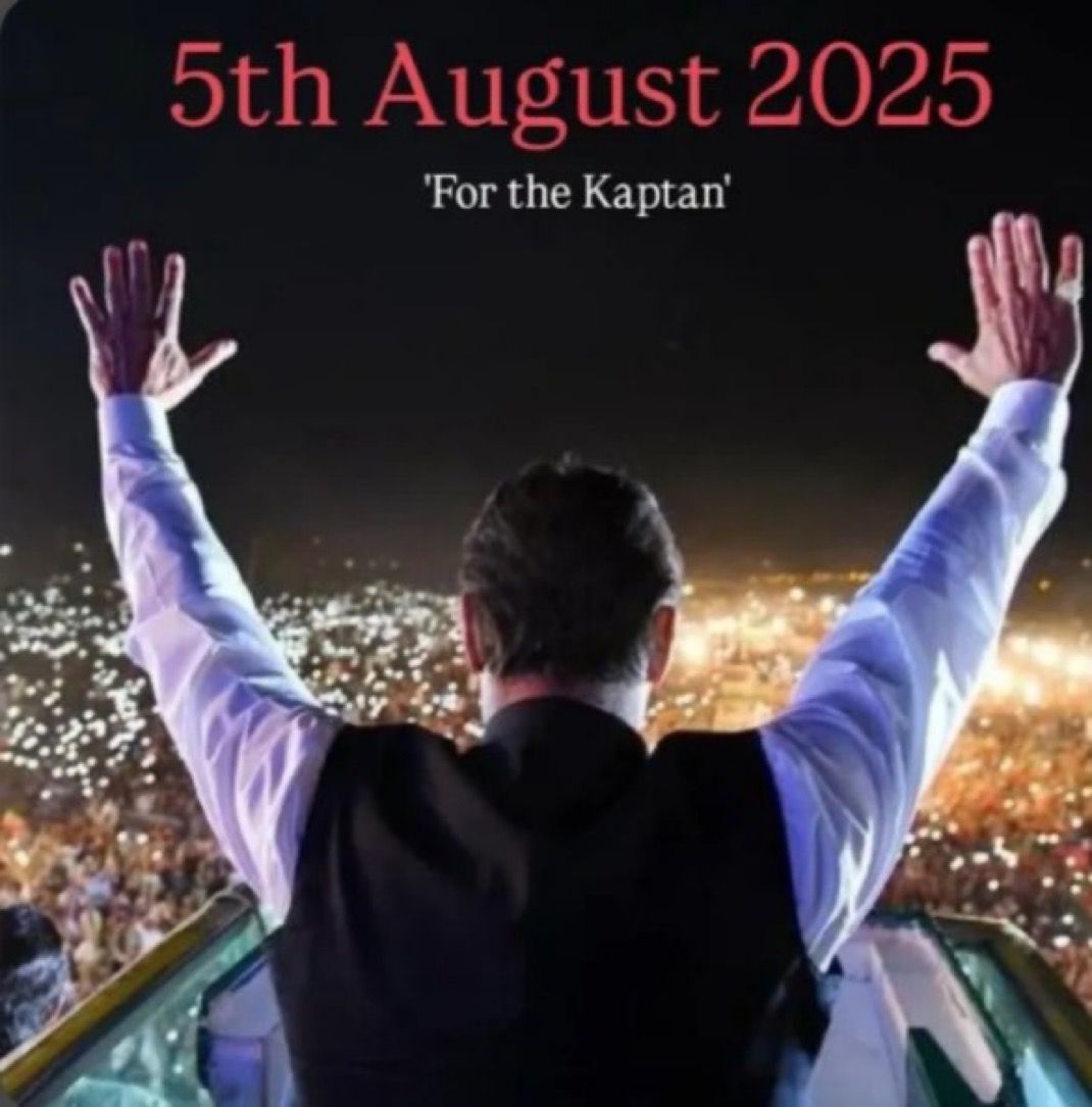 August 5 is not just a date — it's the call to end tyranny and restore justice.
A new chapter begins where oppression fades,
and Pakistan stands as a true welfare state,
ensuring dignity and equal rights for every citizen.

#حقیقی_آزادی_5_اگست