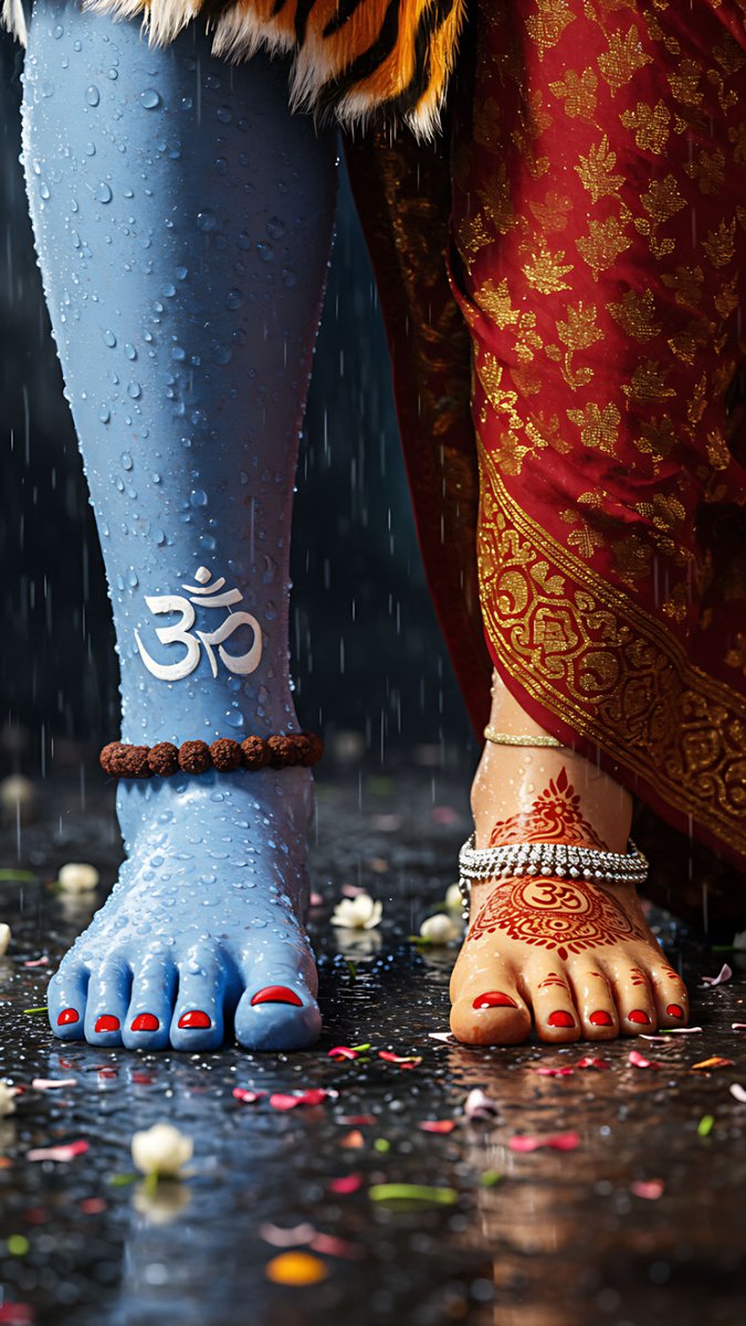 Touch Mahadev's feet with this 🙌 emoji