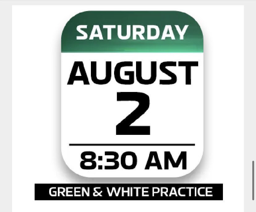 Looking forward to another Saturday at One Jets Drive for some training camp and Green White scrimmage. #JETS