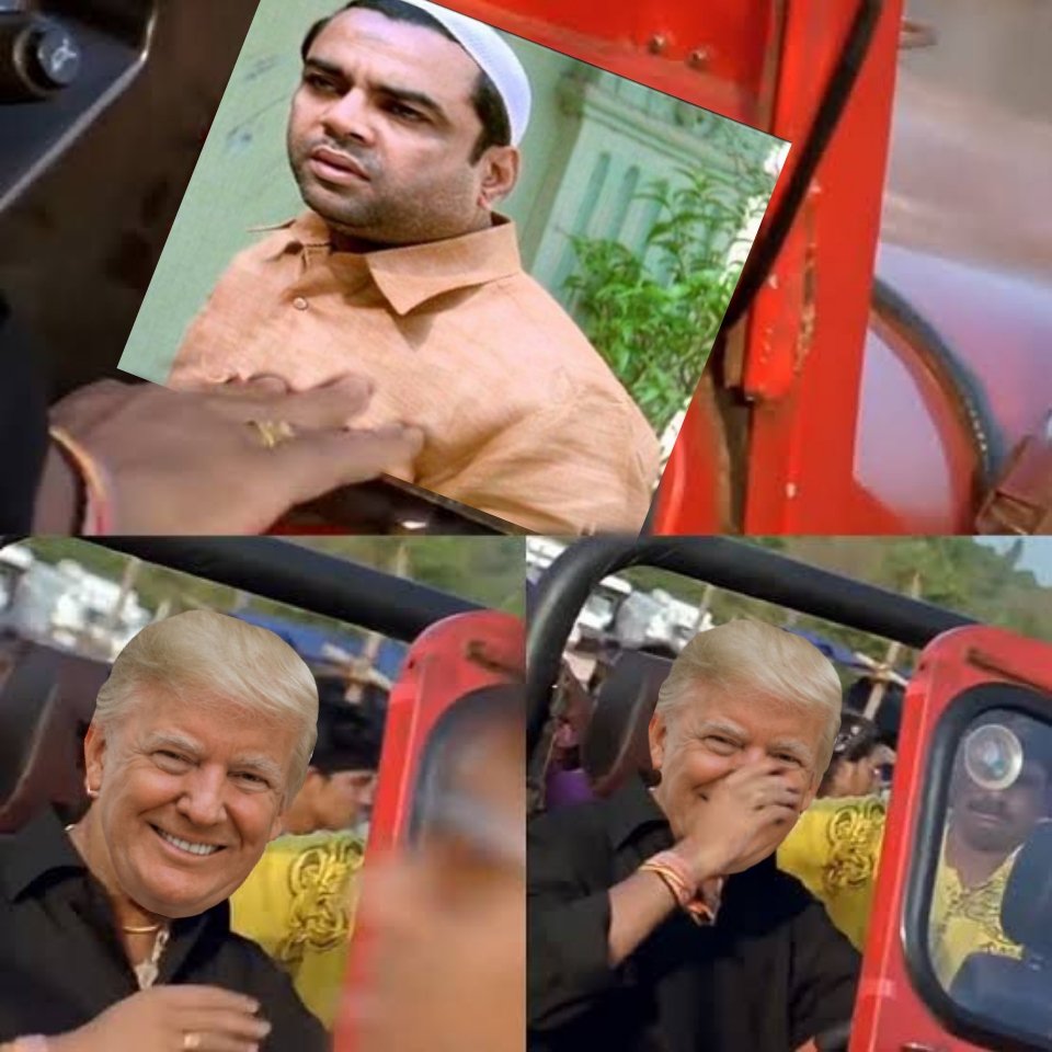 Trump - the Mandwali man