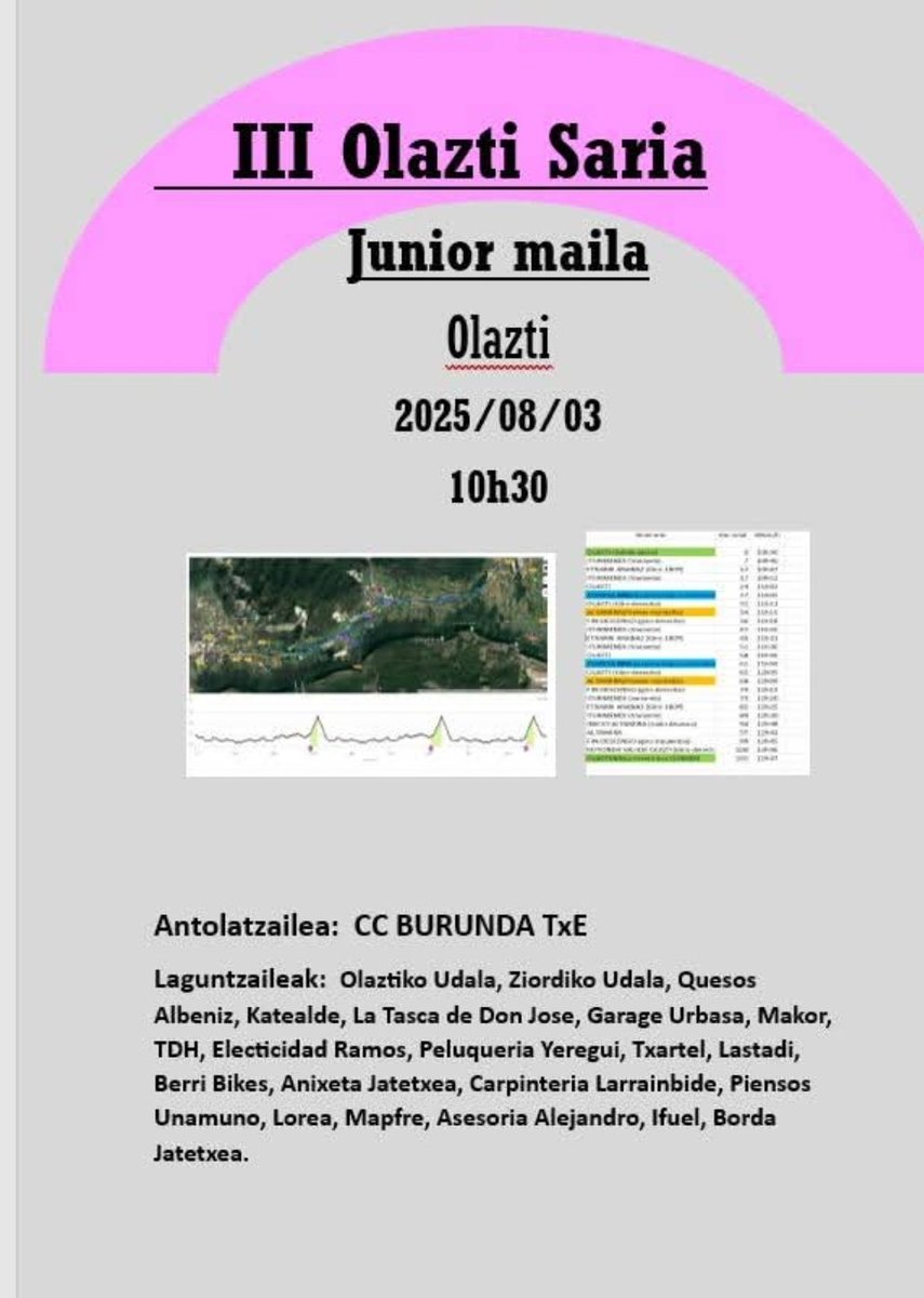 Asteburuko agenda fin de semana