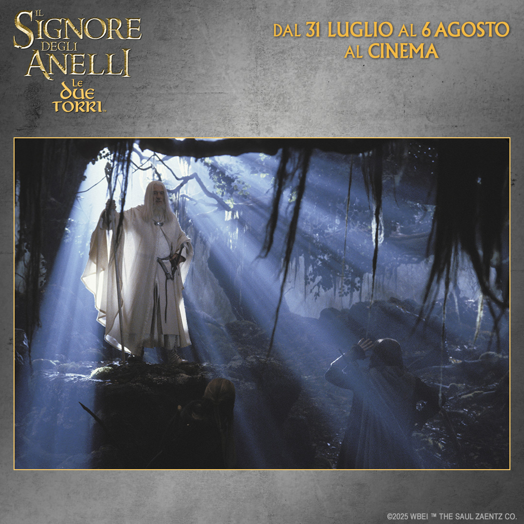 Un tempo saggio tra i saggi, ora corrotto dal potere: Saruman non è solo un mago, è l’ombra che cresce nella torre di Isengard.

Hai tempo fino al 6 agosto per rivivere in sala le emozioni de #IlSignoreDegliAnelli - Le Due Torri.