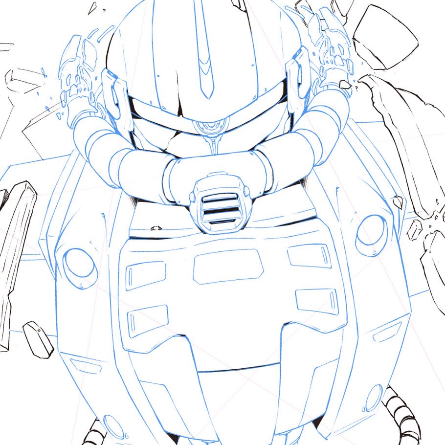 Update of work progress
#fanart #gundam #zaku #mechaart