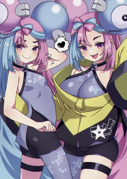 #おっぱいの日 小さいナンジャモ 大きいナンジャモ