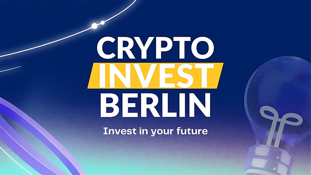 🗓️ Save the Date: Crypto Invest Summit 2025

📍 Berlin
📅 October 17, 2025

Get ready for insights, networking &amp; real-world investing tools – all in one day.

🔗 Registration via Lu.ma coming soon

------------------
Crypto Invest Berlin - Invest in your Future!