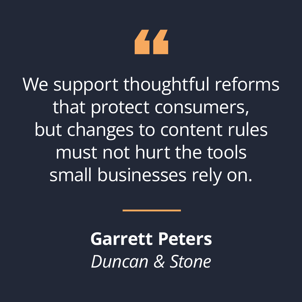 📚✏️Garrett Peters helped turn a gap in the market into a growing business that supports thousands of families. Now, he’s advocating for policies that support small businesses like his.

After co-founding Duncan &amp; Stone with his wife Stephanie and their close friends Sarah and