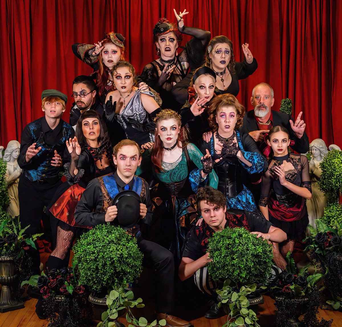 PhantasOrlando's tweet photo. PHANTASMAGORIA XVI "Hauntingly Whimsical Tales" Celebrating 100 Years of Author and Artist EDWARD GOREY!  Visit: https://t.co/YavMOZMXPe  (All related titles, characters, and logos are property of The Edward Gorey Charitable Trust. All Rights Reserved) https://t.co/K3r6trR8ld