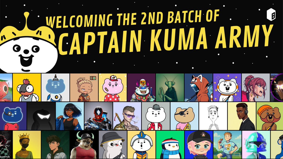 THE NEW FINEST SHYYT ARMY HAS ARRIVED 🫡🐻‍❄️

Captain KUMA have just officially enlisted the second batch of the finest shyyts to lead the frontlines of Betakkuma!

See any familiar faces? Greet and tag that fine shyyt below!
