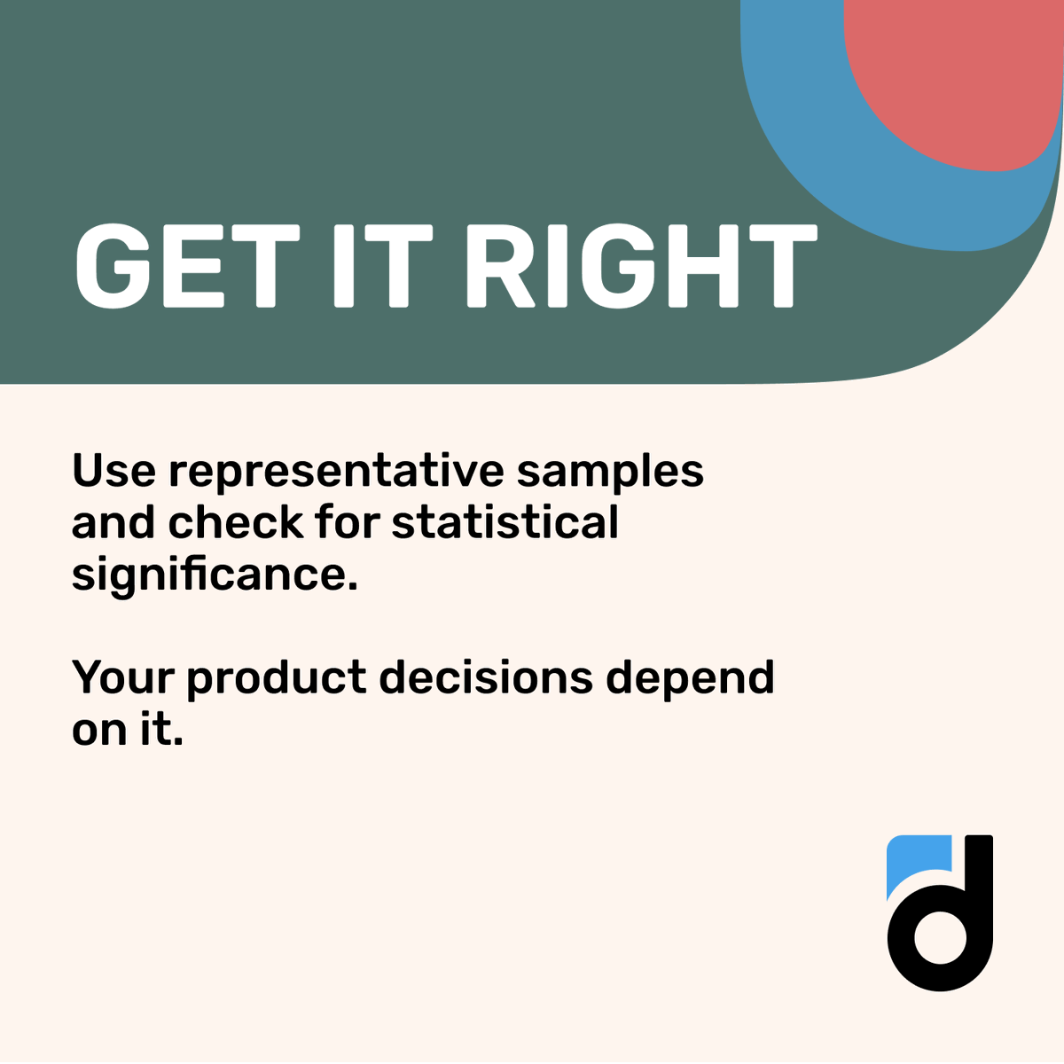 dev_to_dev's tweet image. 💡 Myth in Product Analytics:
“We can analyze a few users and apply the result to everyone”
📊 Small or biased samples often mislead.
What works in a test group may fail at scale.
Trust only statistically sound, representative data.
#devtodev #productanalytics #mythbusted