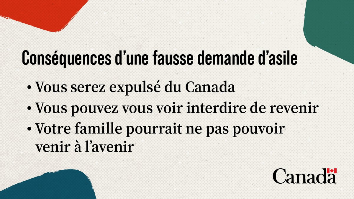 IRCC (@citimmcanfr) on Twitter photo Le système d'asile n'est pas un moyen d'accélérer votre immigration au Canada. Les demandeurs sont soumis à un examen rigoureux. Renseignez-vous sur le système d'asile canadien avant de prendre une décision qui changera votre vie: bit.ly/4mk593x Le système d'asile n'est pas un moyen d'accélérer votre immigration au Canada. Les demandeurs sont soumis à un examen rigoureux. Renseignez-vous sur le système d'asile canadien avant de prendre une décision qui changera votre vie: bit.ly/4mk593x