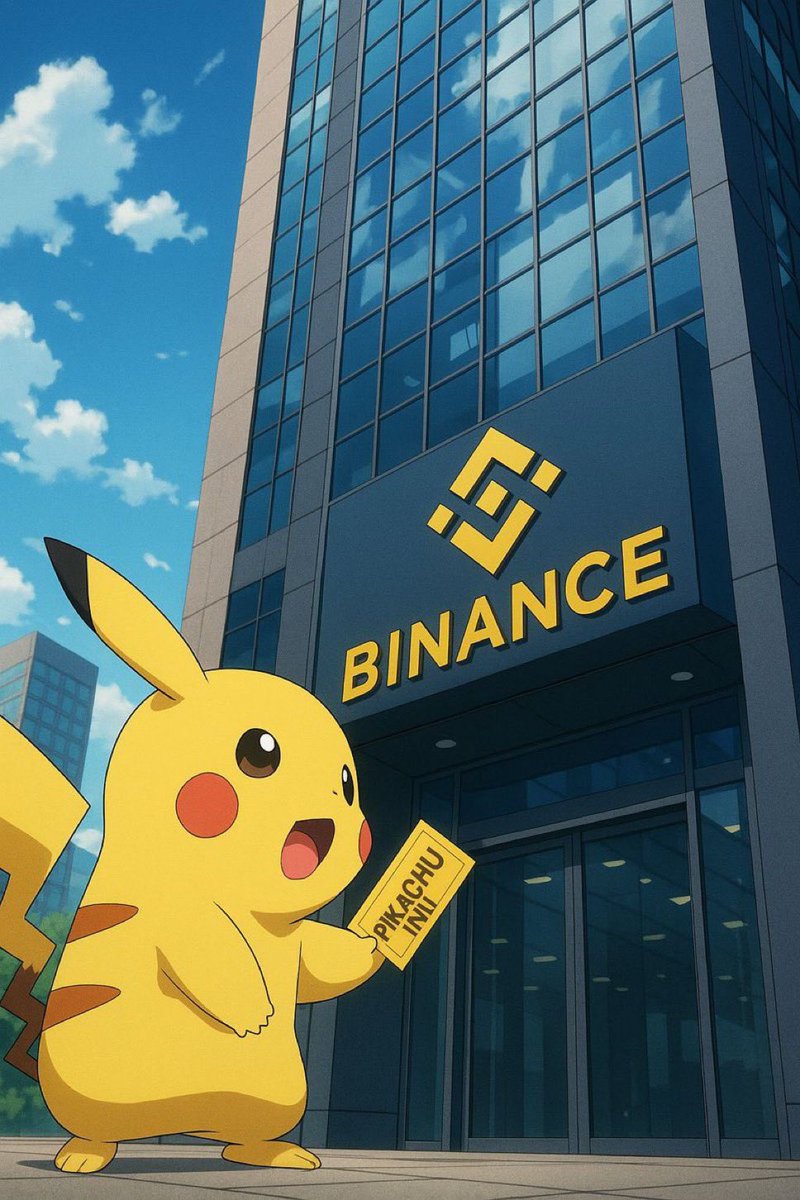 ⚡ Pikachu Inu is live on BSC — and it’s not playing games
Small cap, big hype, and a community ready to explode 🧨🐭

Missed $DOGE, $SHIB, $PEPE, $NEIRO, $BONK or $WIF early?
Don’t blink 👀 This one’s still under the radar…

coinmarketcap.com/currencies/tok…