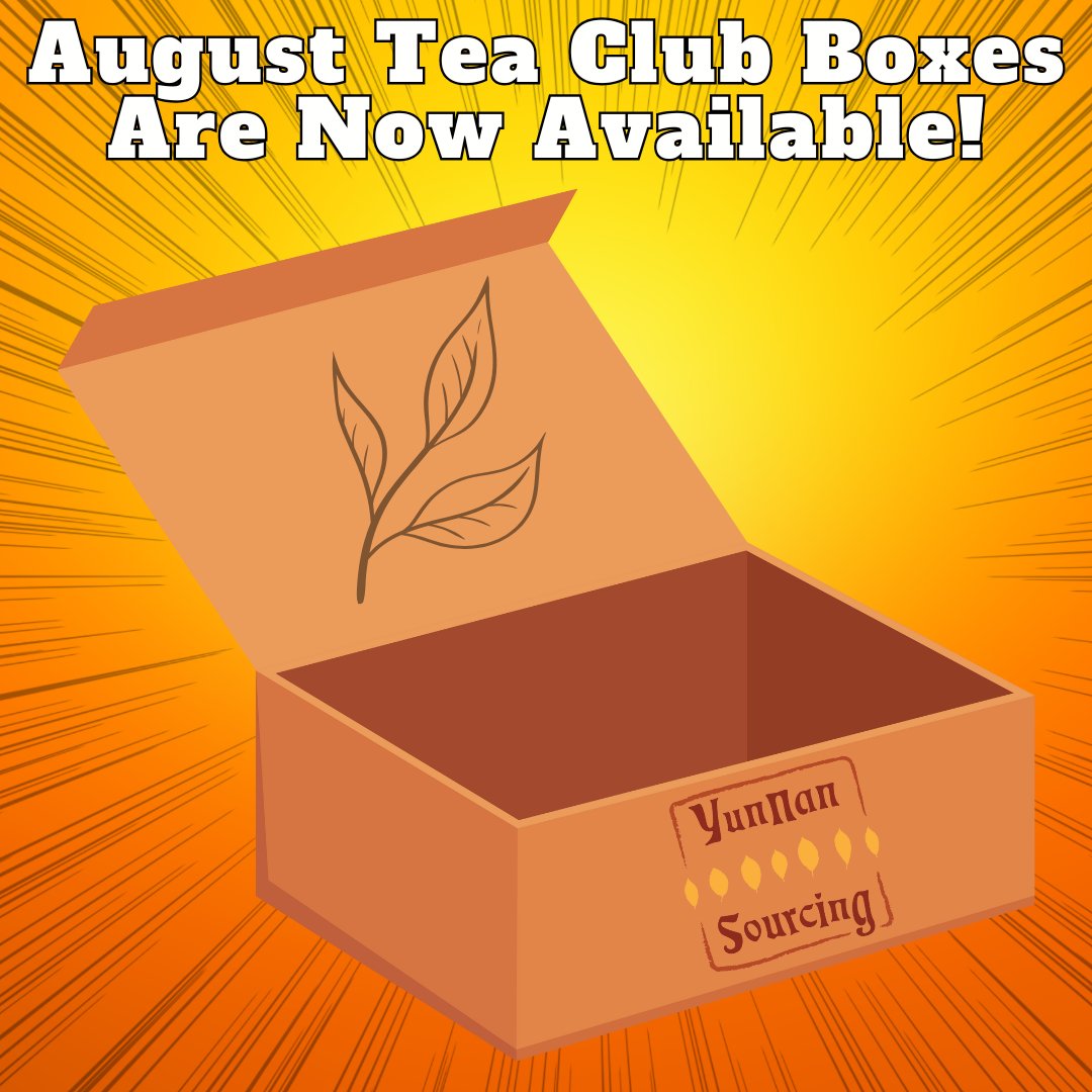 📦 Our August 2025 Tea Club Boxes Are Ready! - mailchi.mp/yunnansourcing…