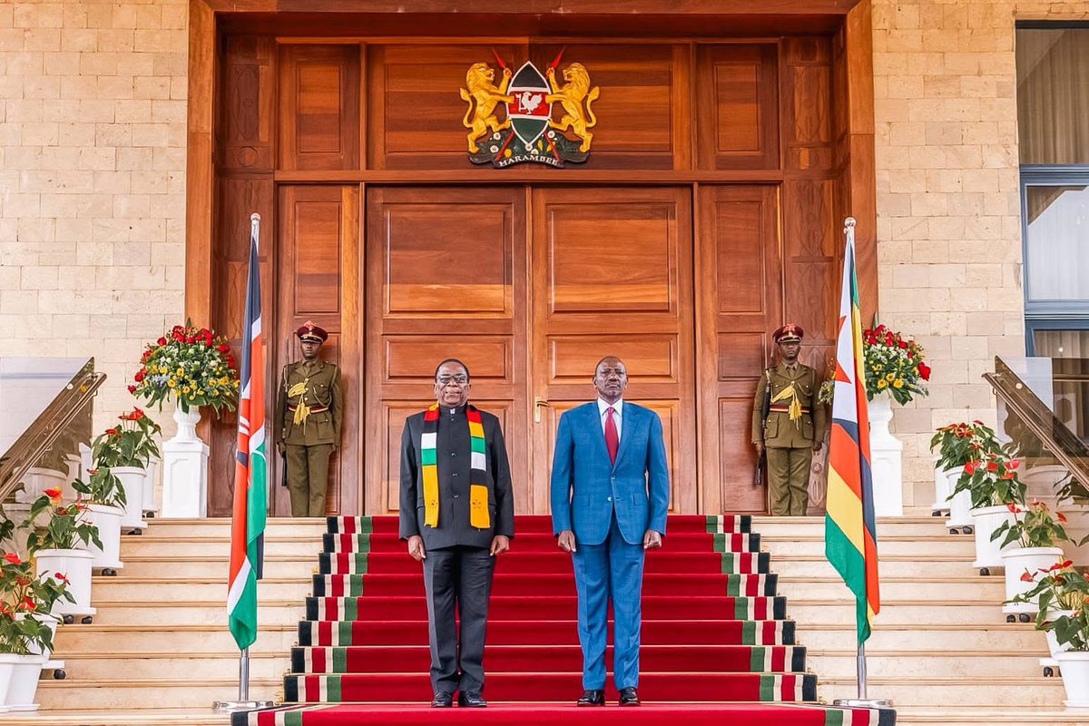 Manicaland Information Desk Official (@official47976) on Twitter photo SADC Chair His Excellency President Dr <a href="/edmnangagwa/">President of Zimbabwe</a> with EAC Chair, <a href="/President/">President News</a> Dr Willian Ruto of Kenya
<a href="/StateHouseKenya/">State House Kenya</a>
<a href="/ZANUPF_Official/">ZANU PF</a>
<a href="/zanupf_patriots/">🇿🇼 ZANU PF PATRIOTS 🇿🇼</a>
<a href="/ZanuPFMabvuku/">ZANU PF Mabvuku Tafara Information Desk</a>
<a href="/zanupfbyoinfo/">Zanu PF Bulawayo Province Info</a>
#EDTheRegionalPeacemaker 🇨🇩🇿🇼 SADC Chair His Excellency President Dr <a href="/edmnangagwa/">President of Zimbabwe</a> with EAC Chair, <a href="/President/">President News</a> Dr Willian Ruto of Kenya
<a href="/StateHouseKenya/">State House Kenya</a>
<a href="/ZANUPF_Official/">ZANU PF</a>
<a href="/zanupf_patriots/">🇿🇼 ZANU PF PATRIOTS 🇿🇼</a>
<a href="/ZanuPFMabvuku/">ZANU PF Mabvuku Tafara Information Desk</a>
<a href="/zanupfbyoinfo/">Zanu PF Bulawayo Province Info</a>
#EDTheRegionalPeacemaker 🇨🇩🇿🇼