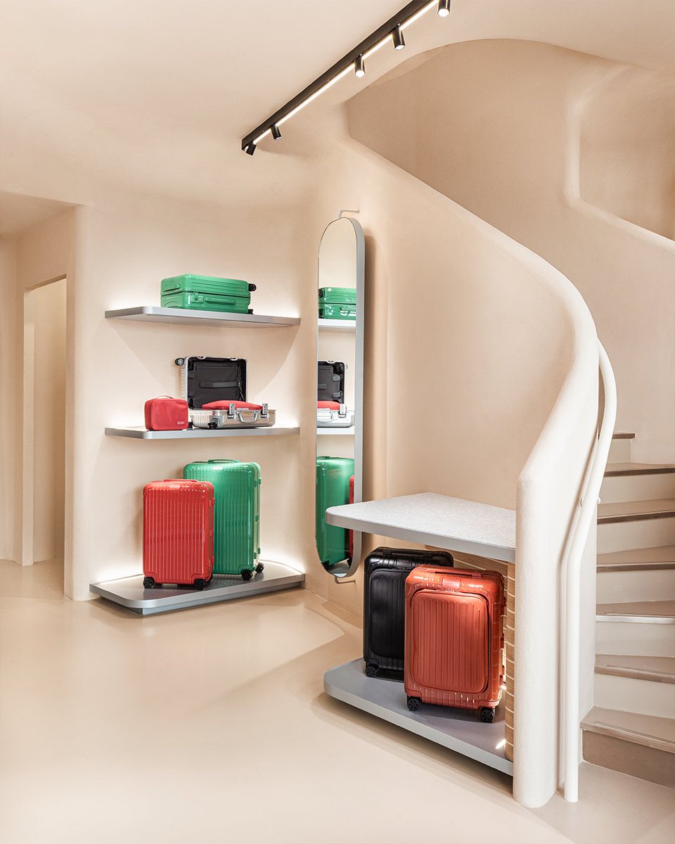 RIMOWA’s journey continues.

With sun-washed wood and soft curves, the façade of the new St. Tropez store captures the spirit of Mediterranean elegance.

With an integrated Client Care area, the space embodies RIMOWA’s meticulous German craft tradition.

#RIMOWA