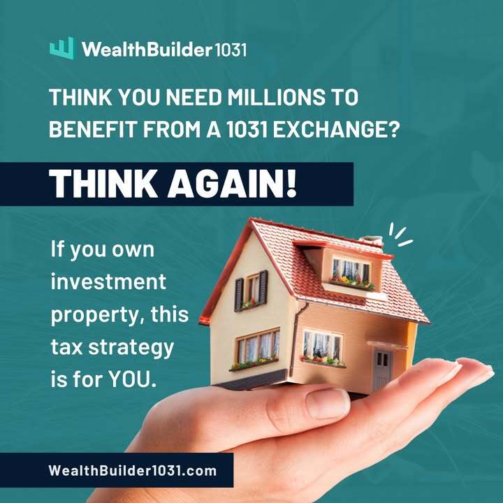 ChrisWPeterson's tweet image. Own an investment property? Then you've got what it takes to benefit from this powerful tax strategy. No need for millions - just smart planning and the right guidance. Your property could be your ticket to tax-deferred wealth building.

🌐 WealthBuilder1031.com 

#RealEstateIn