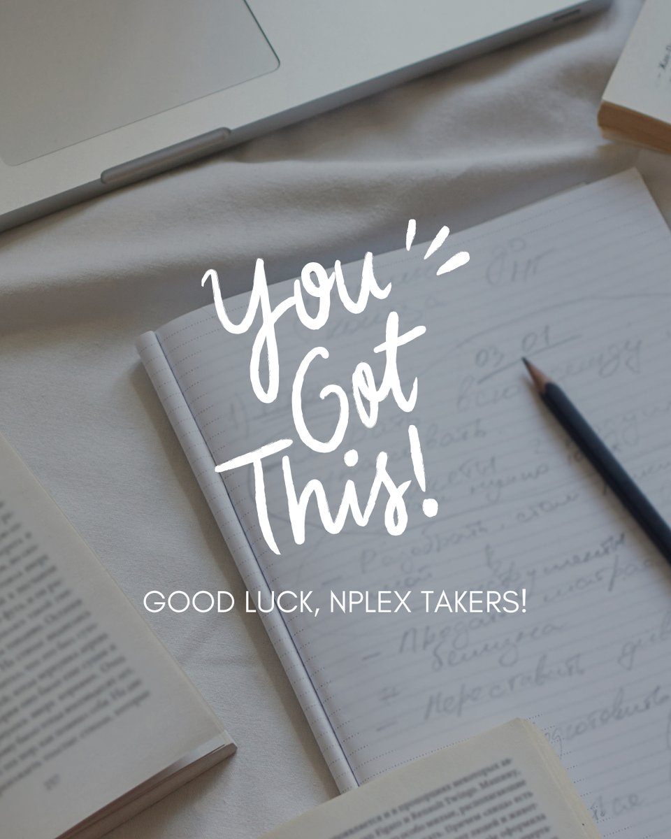It’s that time of year again! Good luck to everyone writing NPLEX today. You got this 💪

#nplex #licensingexam #naturopathicmedicine #naturopathicdoctor #futuredoctor #medicalschool #medschool