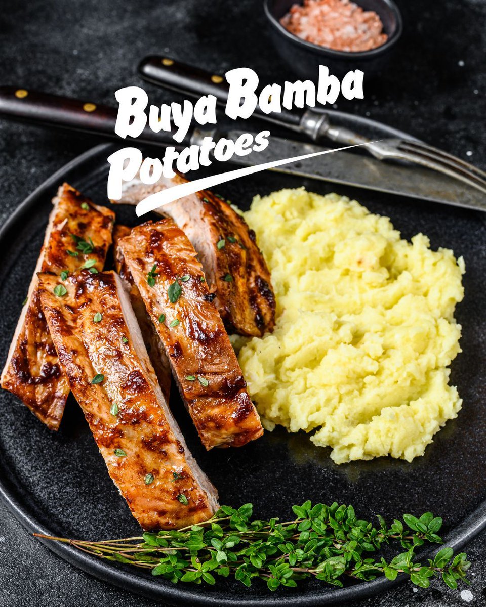 What's on your menu tonight? 🤔🥔🍽️ 
Get inspired by Buya Bamba Potatoes for your weekend cooking plans 😍 #ZamEats #Zambia #WeekendMood