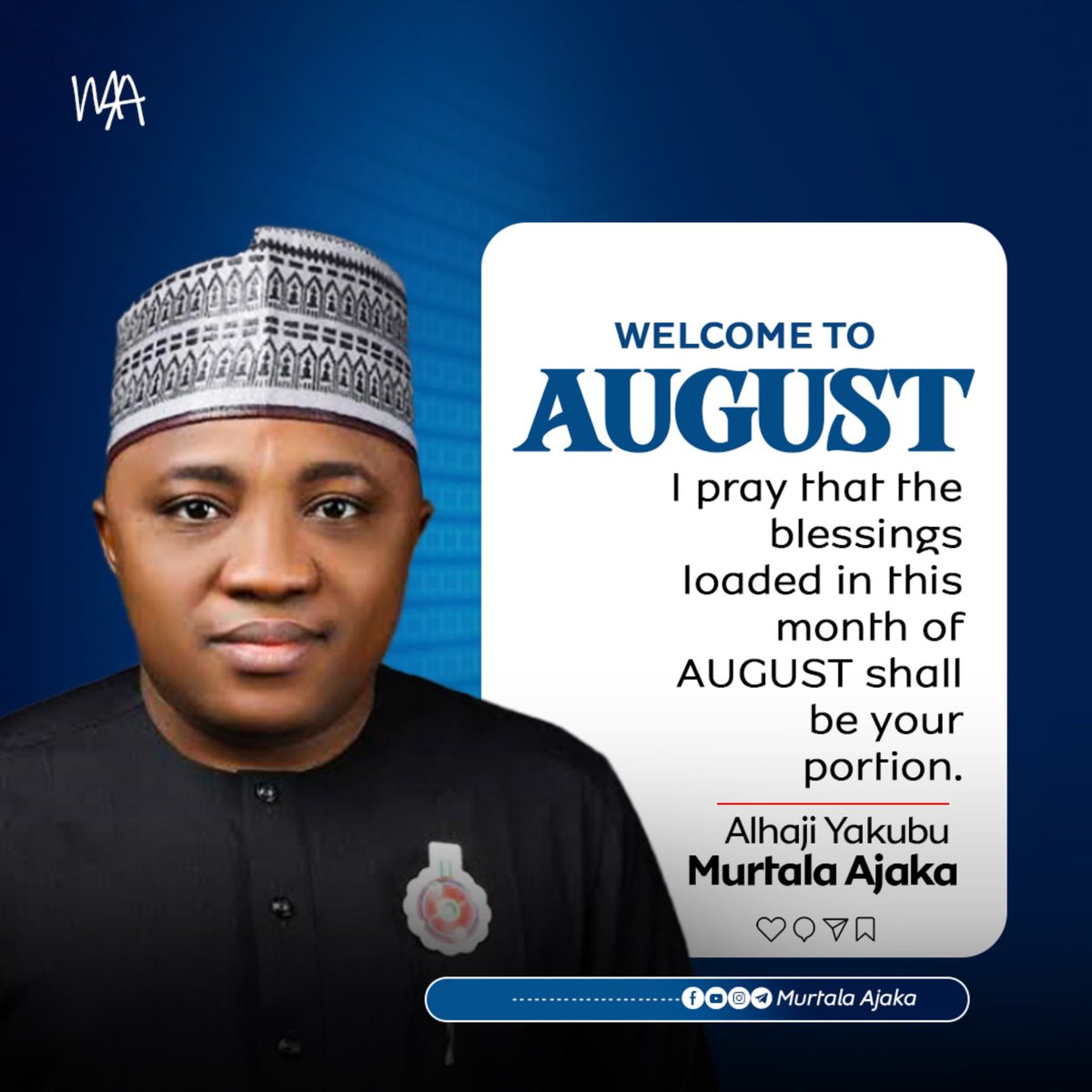 MuritalaAjaka's tweet photo. May this day bring you peace, and renewed faith as we enter a fresh chapter together. Wishing you a blessed new month and Jummah Mubarak.
-YMA https://t.co/5GoBWvqxzJ