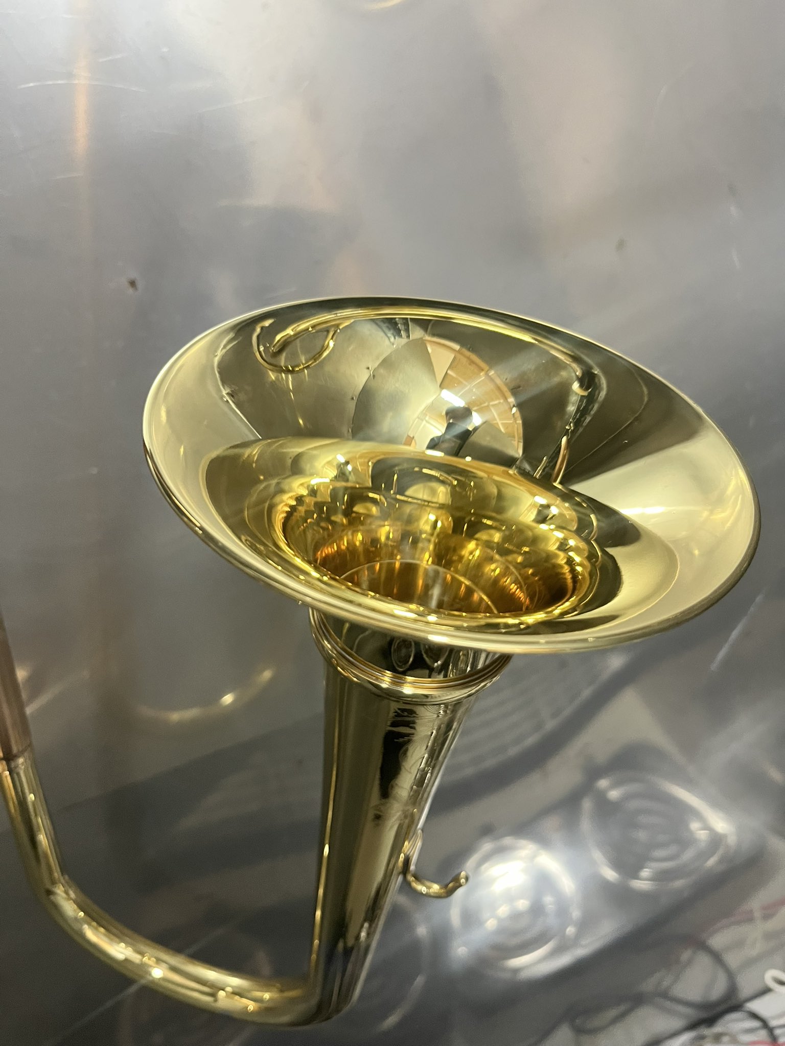 E.シュミット　スターリングシルバーベル Glanz Trombone on X: 