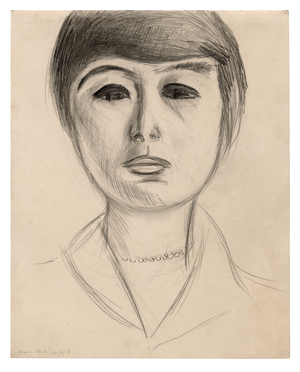 Portrait of Elsa Glaser, 1914 #artbots #matisse