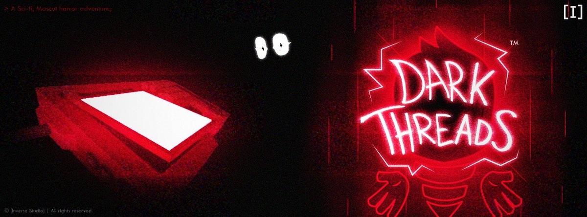 _InverseStudio_'s tweet photo. A Completely New banner for DARK THREADS™!👀
Tell us your opinions about it!📝

💎Want to see more early teasers?
✨Join the community on Discord:
🔗https://t.co/XAR3B3zn9v

#IndieGame #HorrorGame #MascotHorror #DarkThreads #IndieDev #UnrealEngine #SciFiHorror #StoryDrivenGame https://t.co/cG7VZpRjGG