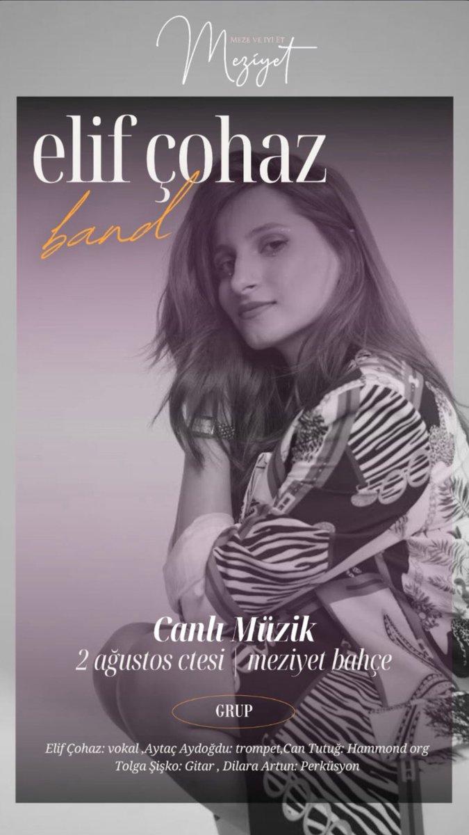 Cumartesi • Meziyet Bahçe