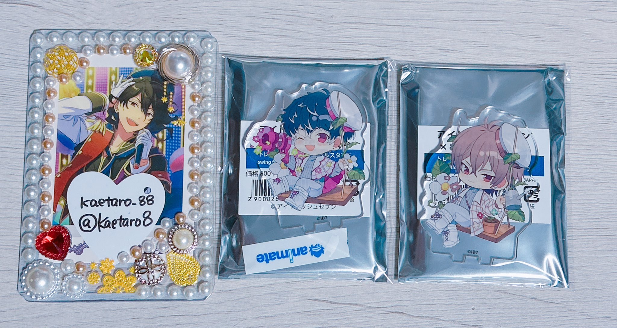 アイナナ アニカフェ アニメイトカフェ 百 アクリルスタンド ステッカー アイナナ アニカフェ アニメイトカフェ 百 アクリルスタンド
