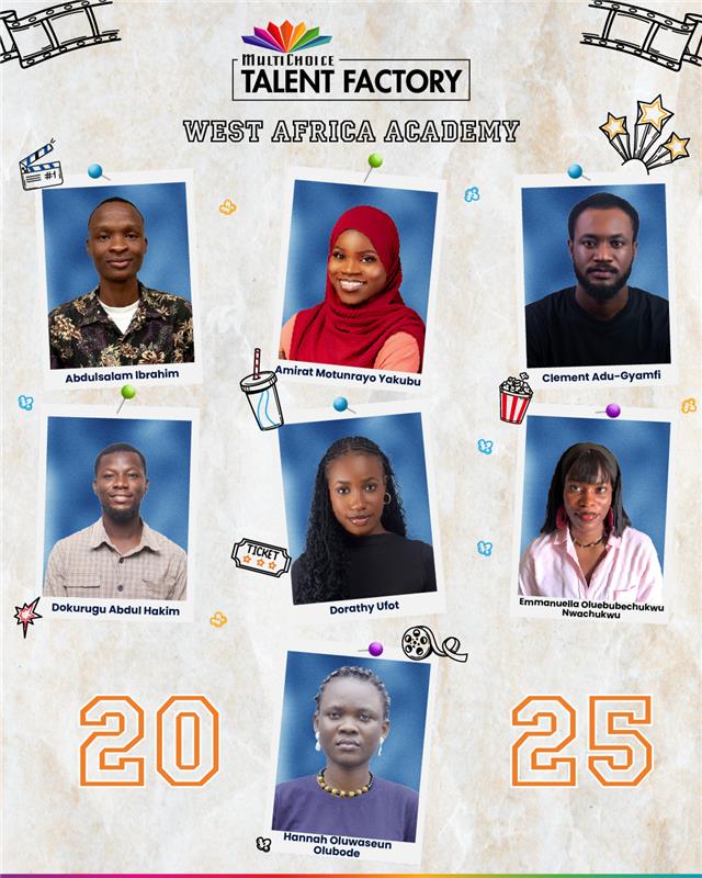 Talent Factory (@mctalentfactory) on Twitter photo Lights, camera, it's time to shine! 🎬
Join us in welcoming the MultiChoice Talent Factory West Africa Class of 2025.
From Nigeria to Ghana, this talented group of young creatives are ready to bring fresh ideas, strong voices, and bold creativity to the African screen.
The Lights, camera, it's time to shine! 🎬
Join us in welcoming the MultiChoice Talent Factory West Africa Class of 2025.
From Nigeria to Ghana, this talented group of young creatives are ready to bring fresh ideas, strong voices, and bold creativity to the African screen.
The
