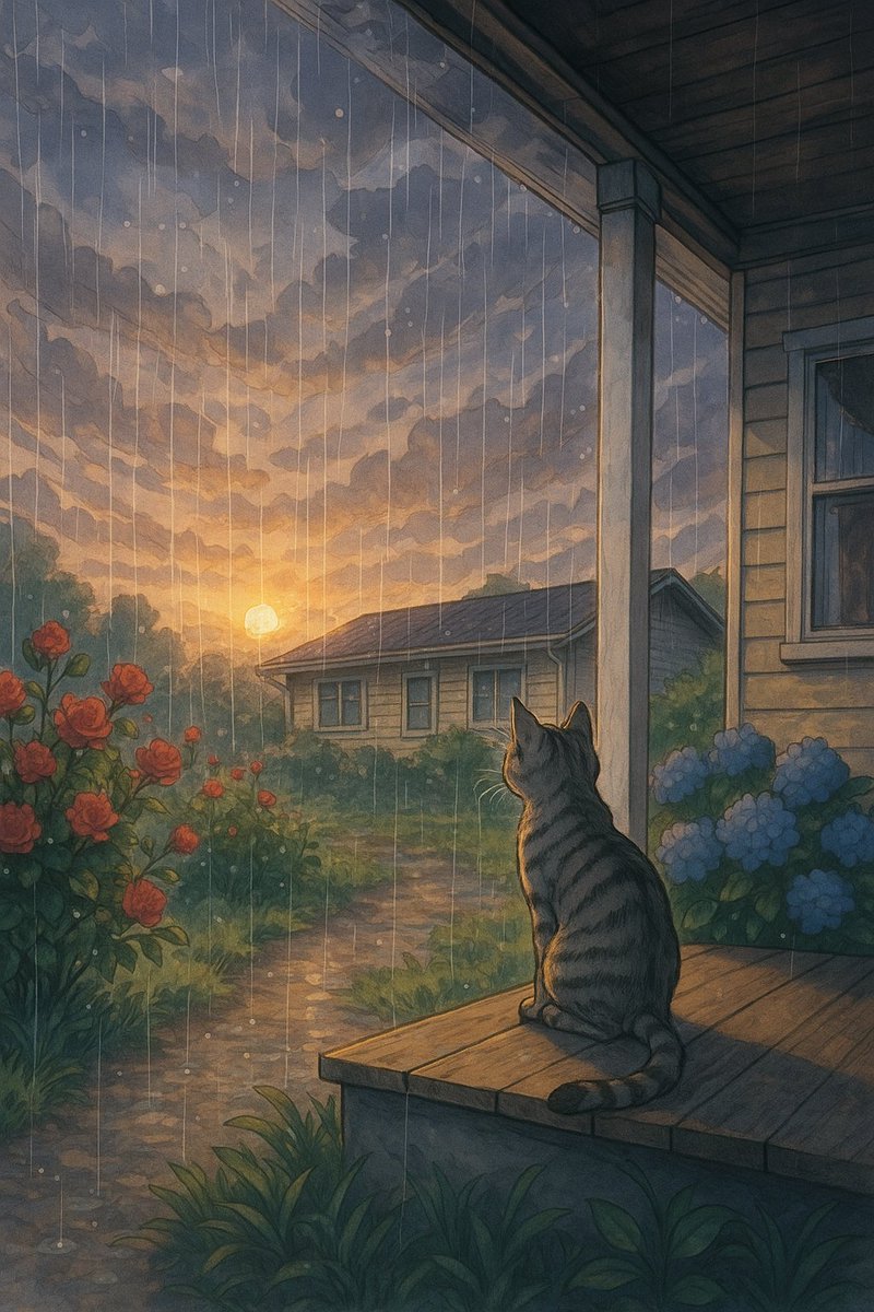 Good morning 🌅
It's going to be a rainy day🌧☔️