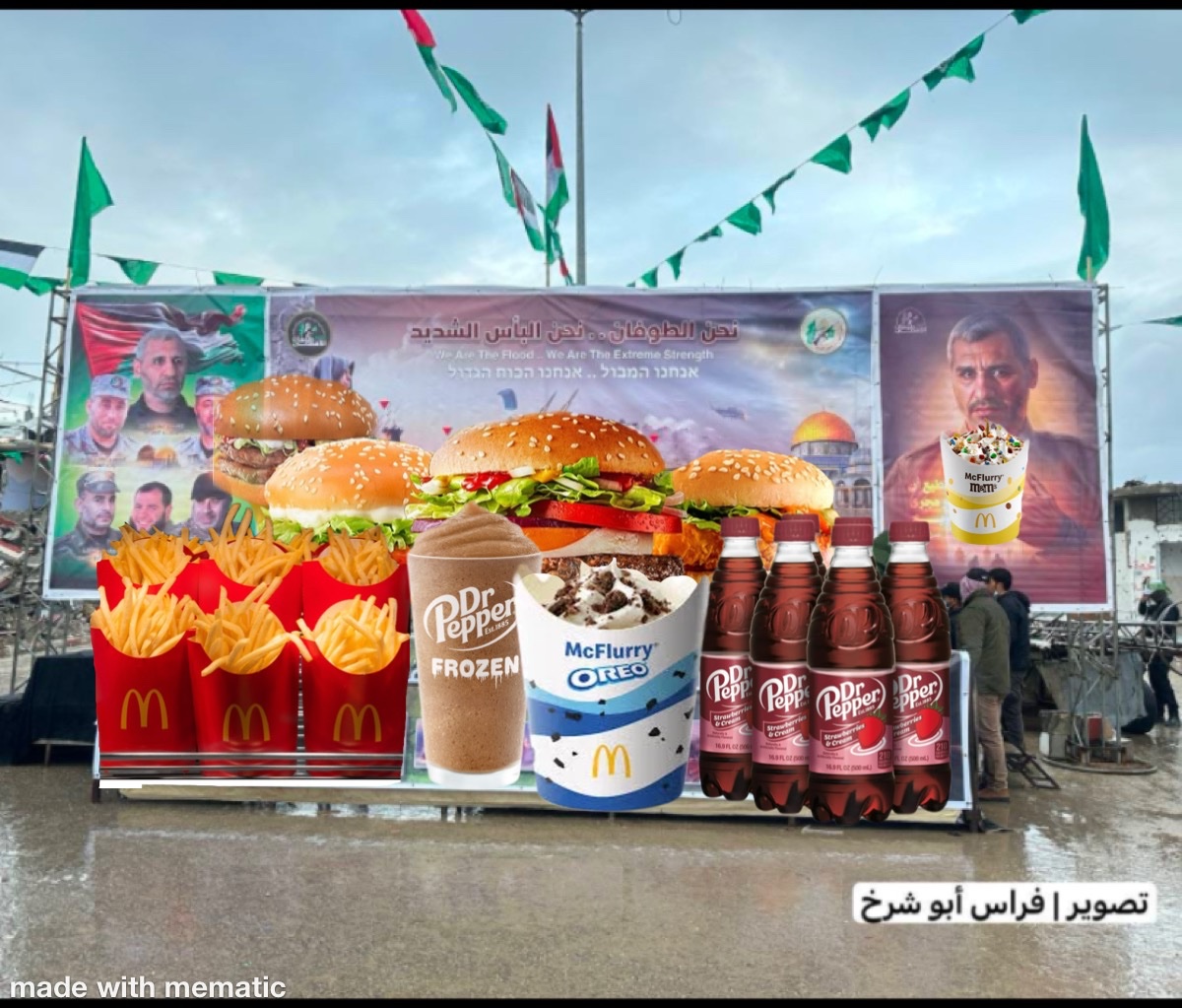 If there was hunger in Gaza, Hamas Productions would have already made a festival out of it