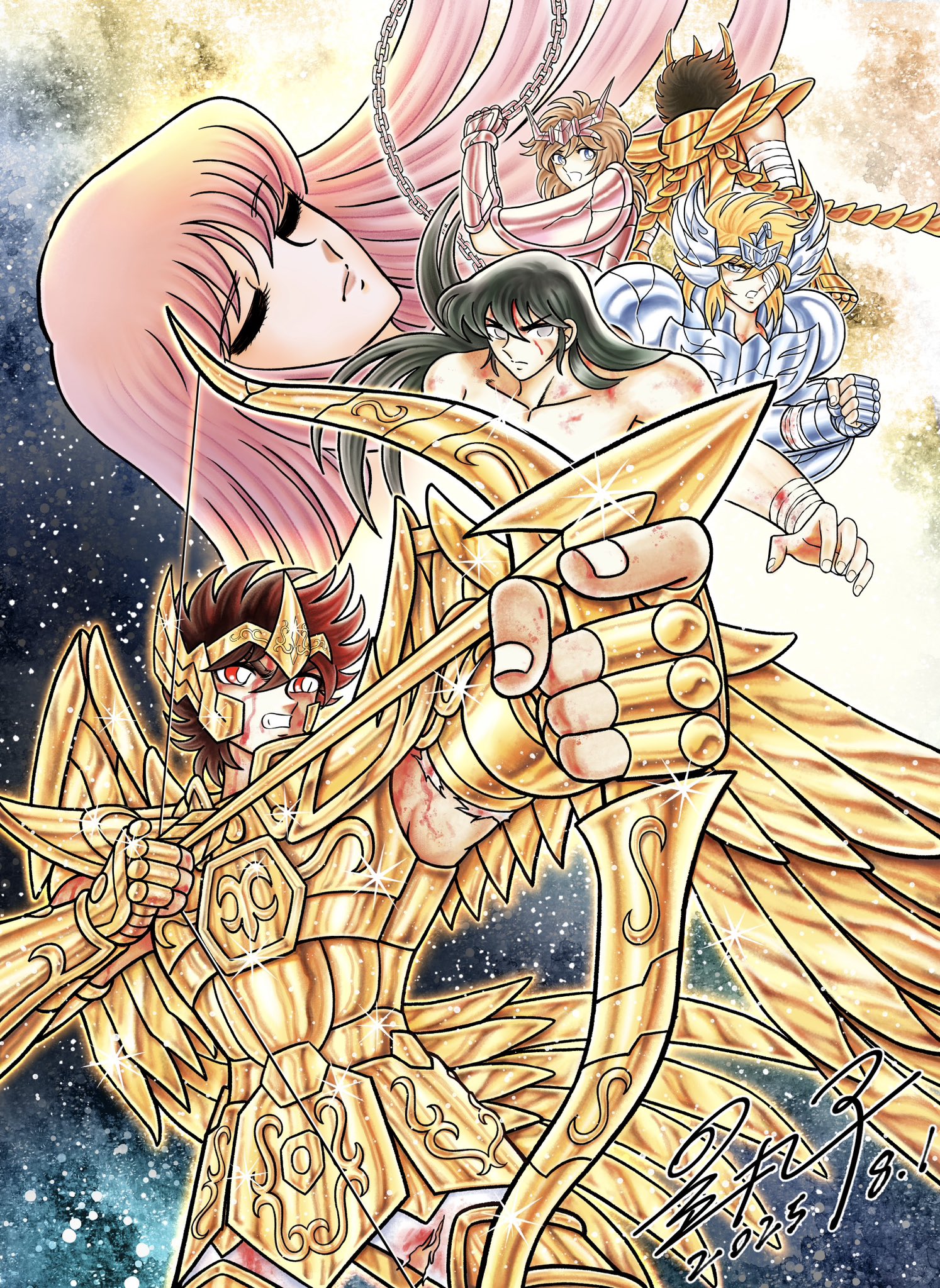 聖闘士星矢 セル画 ジークフリート 車田正美 SAINT SEIYA 聖闘士星矢 セル画 ジークフリート 車田正美 SAINT SEIYA Yahoo